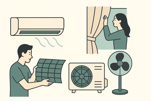 エアコンの省エネ対策で電気代を賢く節約する具体策と快適室温をキープする完全ガイド