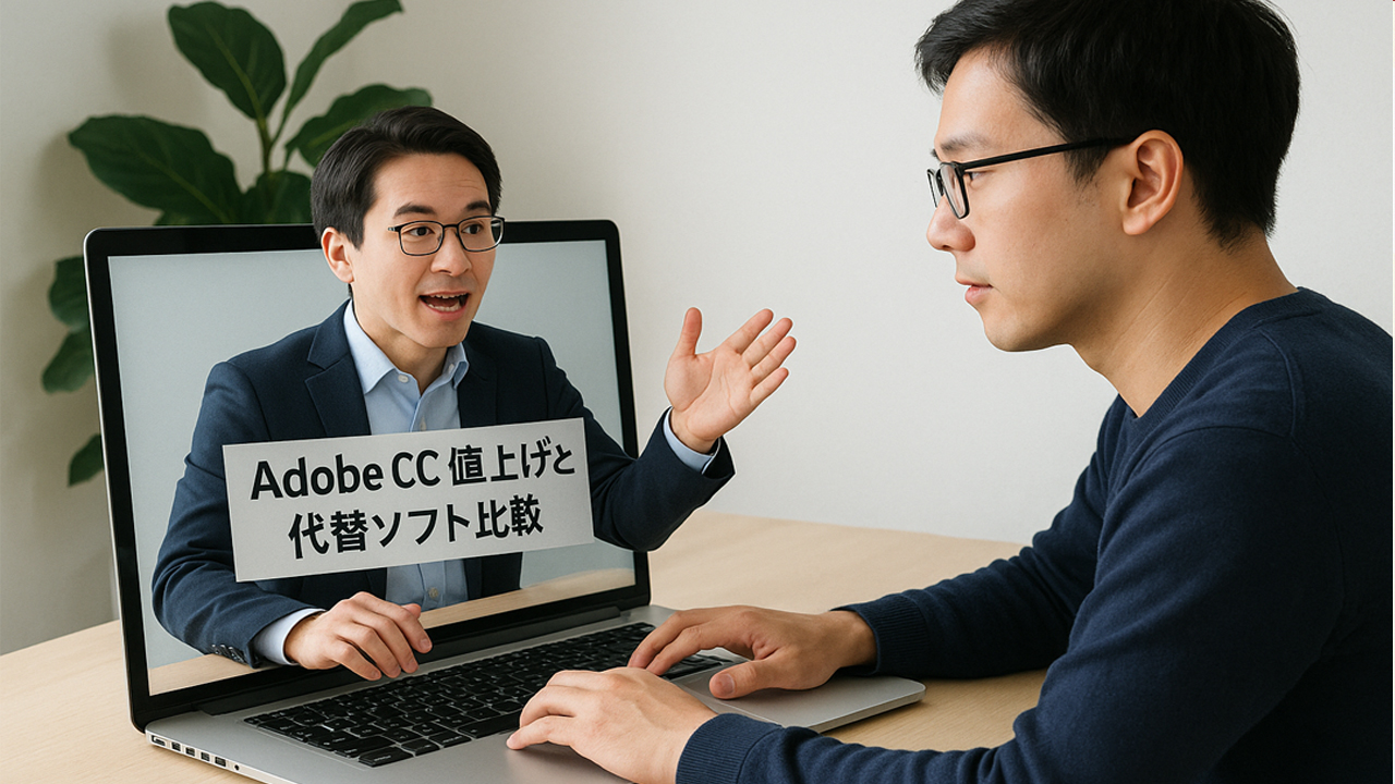 Adobe Creative Cloud 2025値上げと代替ソフト比較